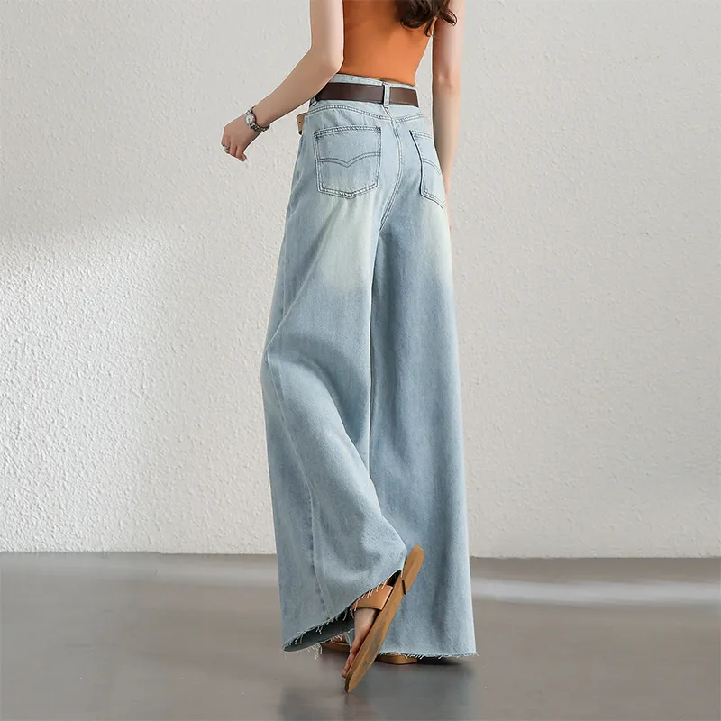 SENTUBILA Jeans Women's Mountain Tai Blue-8