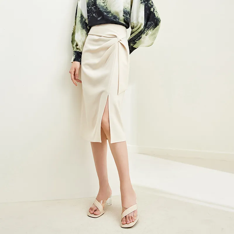 SENTUBILA Casual Long Skirts Women's-13