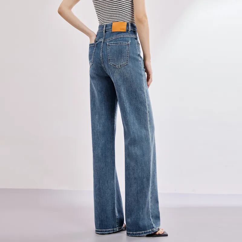 SENTUBILA Jeans Women's Denim Dark Blue-5
