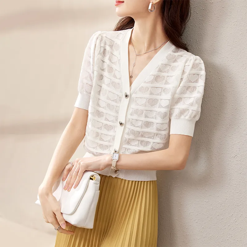 SENTUBILA Knitwear Women's White-5