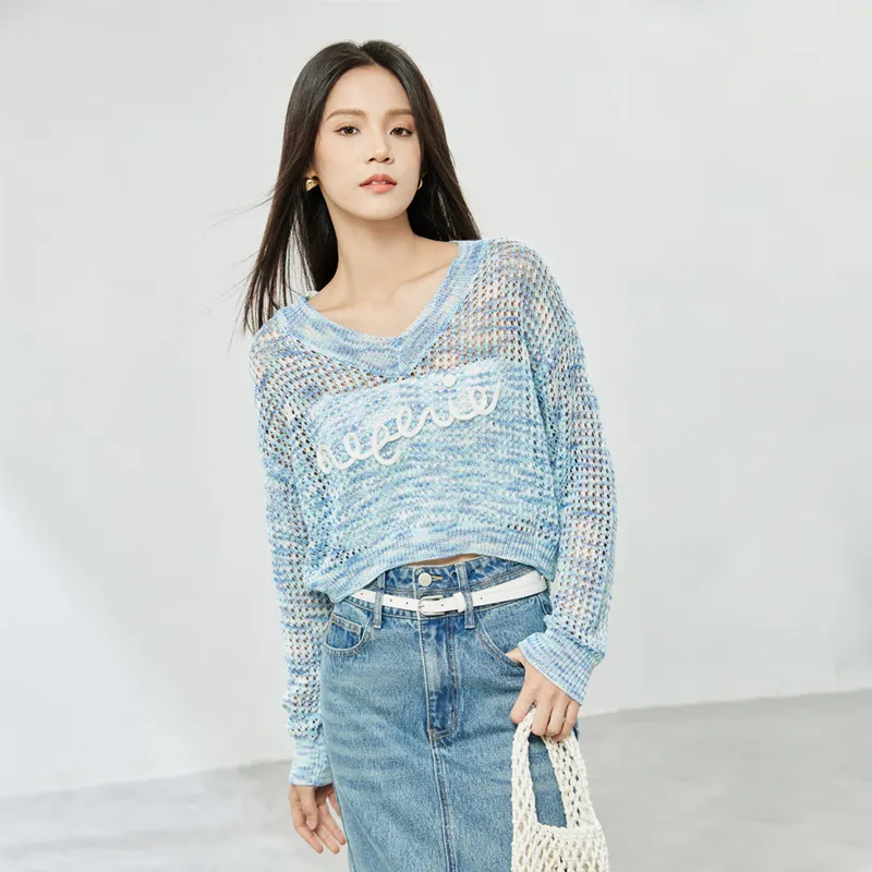 SENTUBILA Knitwear Women's Aquatic Blue-6
