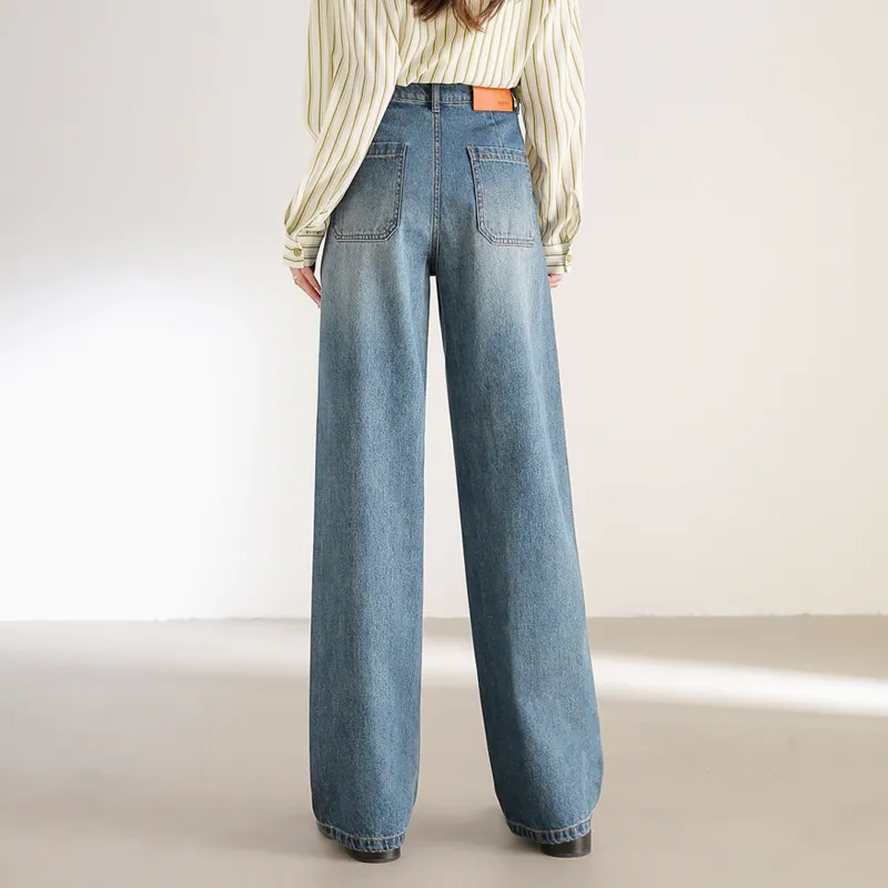 SENTUBILA Jeans Women's Denim Blue-6
