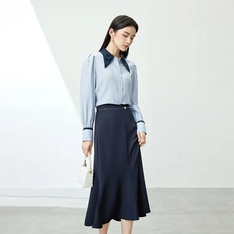 SENTUBILA Shirt Matching Sets Women's-3