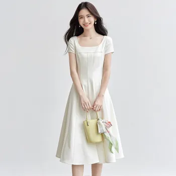 SENTUBILA Short Sleeved Dress Women's