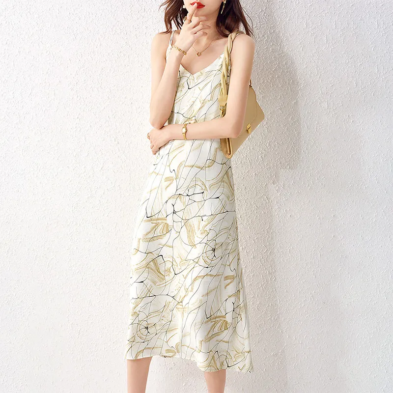 SENTUBILA Slip Dresses Women's-14