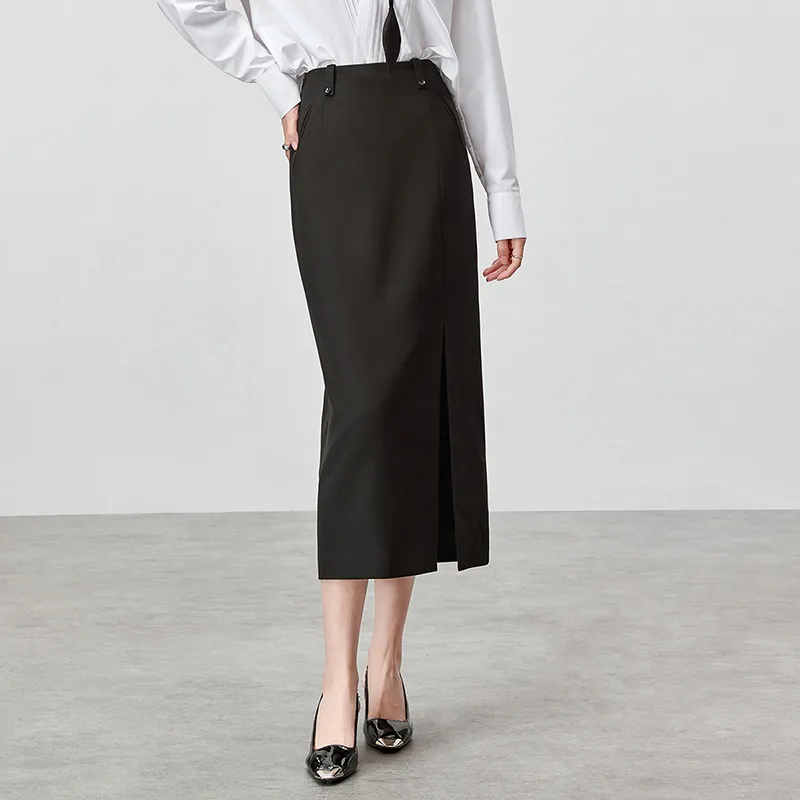 SENTUBILA Casual Long Skirts Women's-7