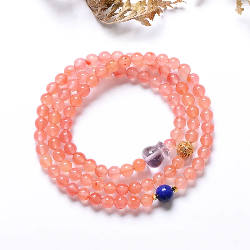 MARY WINDSOR South Red Agate Bracelets Unisex-5