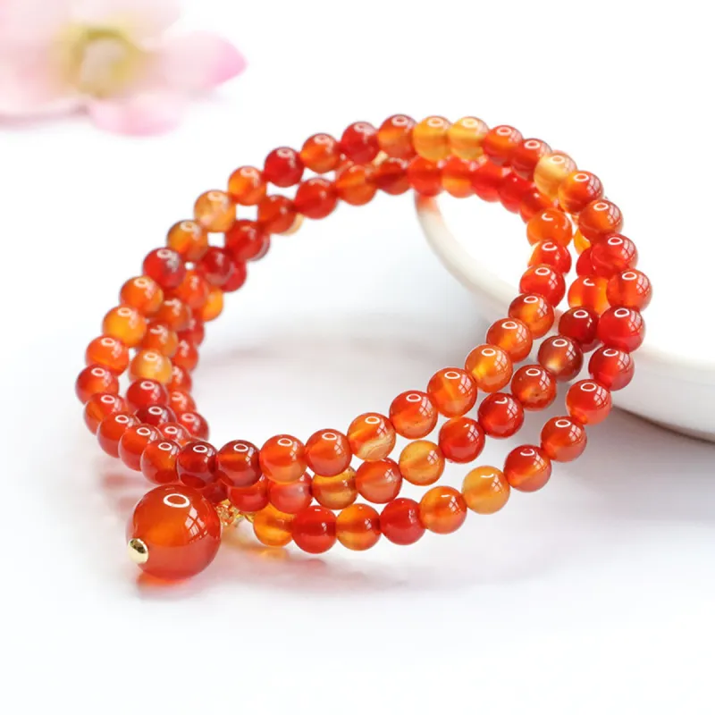 MARY WINDSOR Agate Bracelets Unisex-5