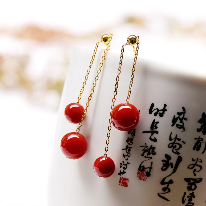 MARY WINDSOR Agate Earrings Women's-1