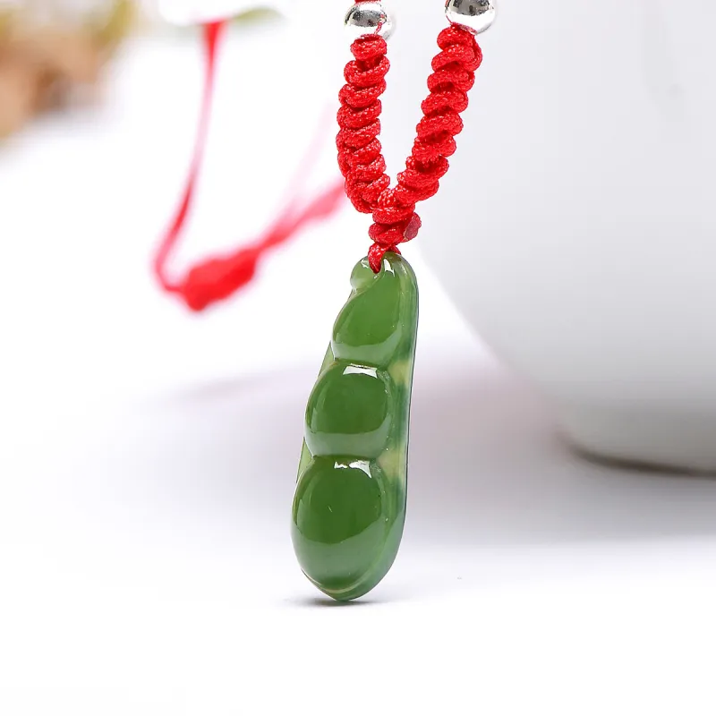 MARY WINDSOR Hetian Jade Pendants Jasper Unisex-1