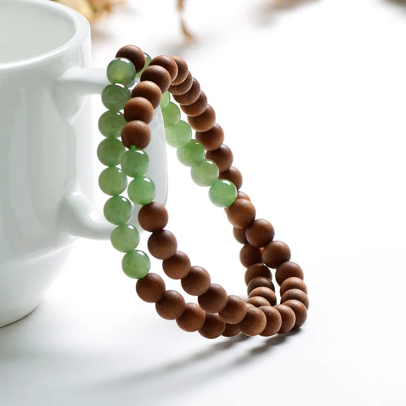MARY WINDSOR Bracelets Green Jade Unisex-5