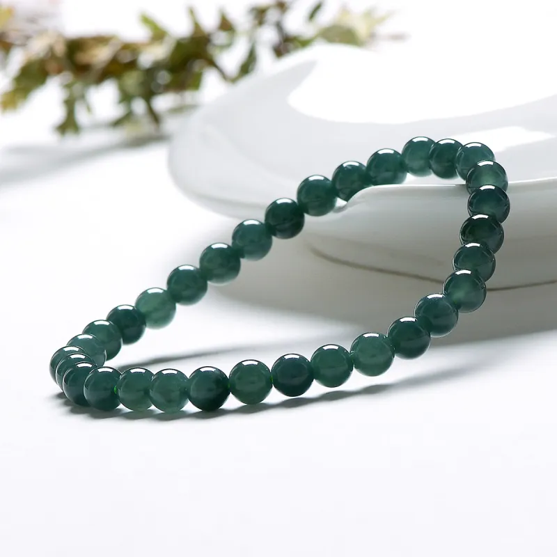 MARY WINDSOR Glutinous Jade Jadeite Bracelets Unisex-4