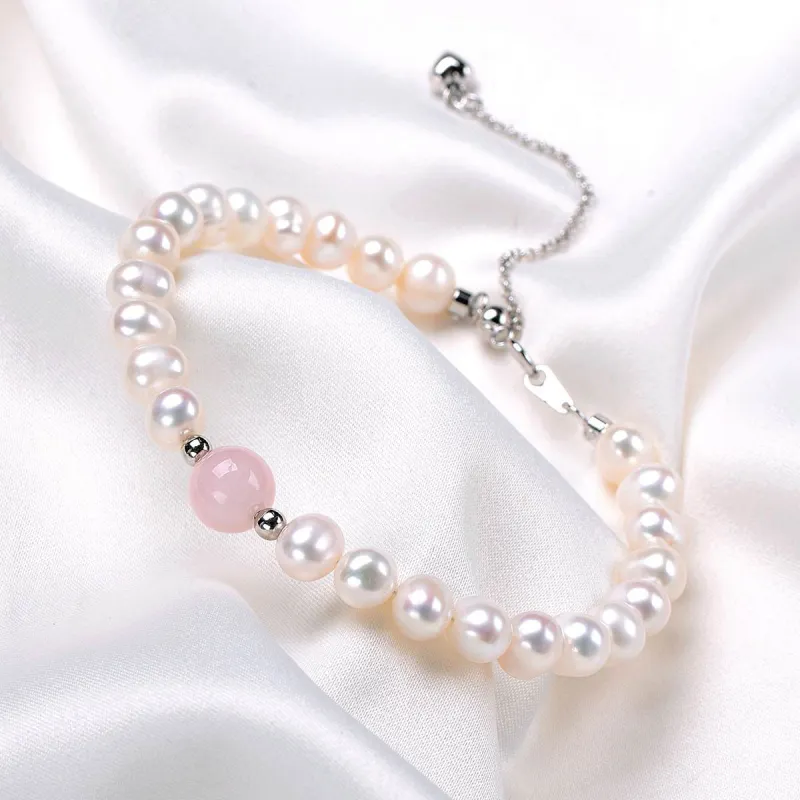 MARY WINDSOR Freshwater Pearl Bracelets Unisex-3