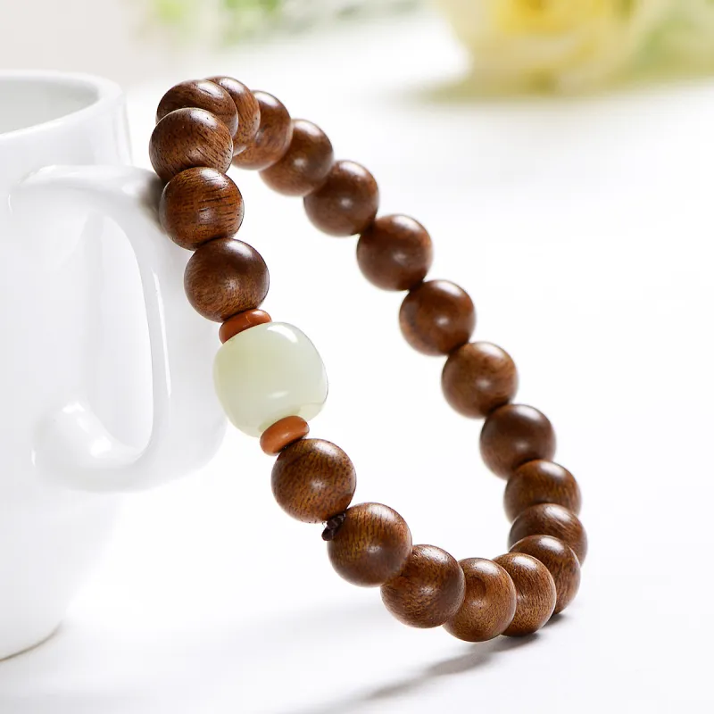 MARY WINDSOR Agarwood Precious Wood Bracelets Unisex-5