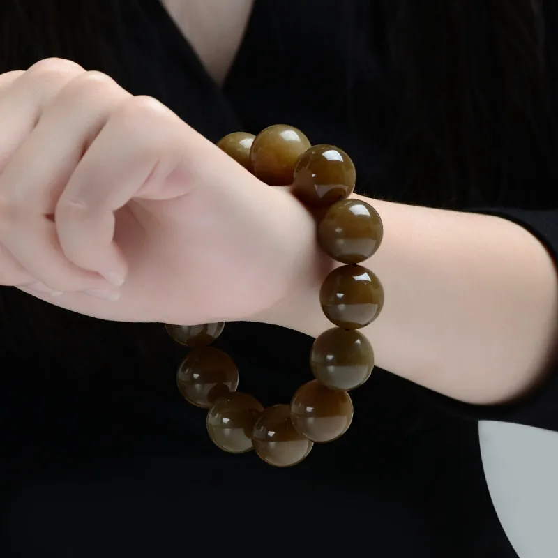 MARY WINDSOR Hetian Jade Bracelets Sugar Jade Men's-2