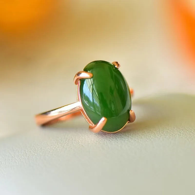 MARY WINDSOR Hetian Jade Rings Jasper Women's-3