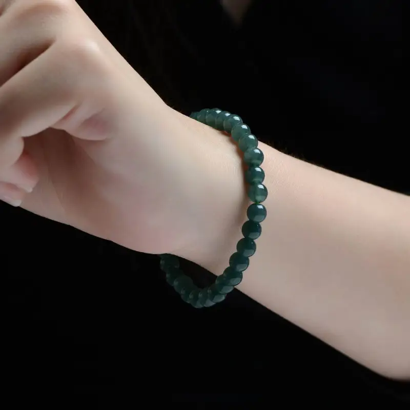 MARY WINDSOR Glutinous Jade Jadeite Bracelets Unisex-3
