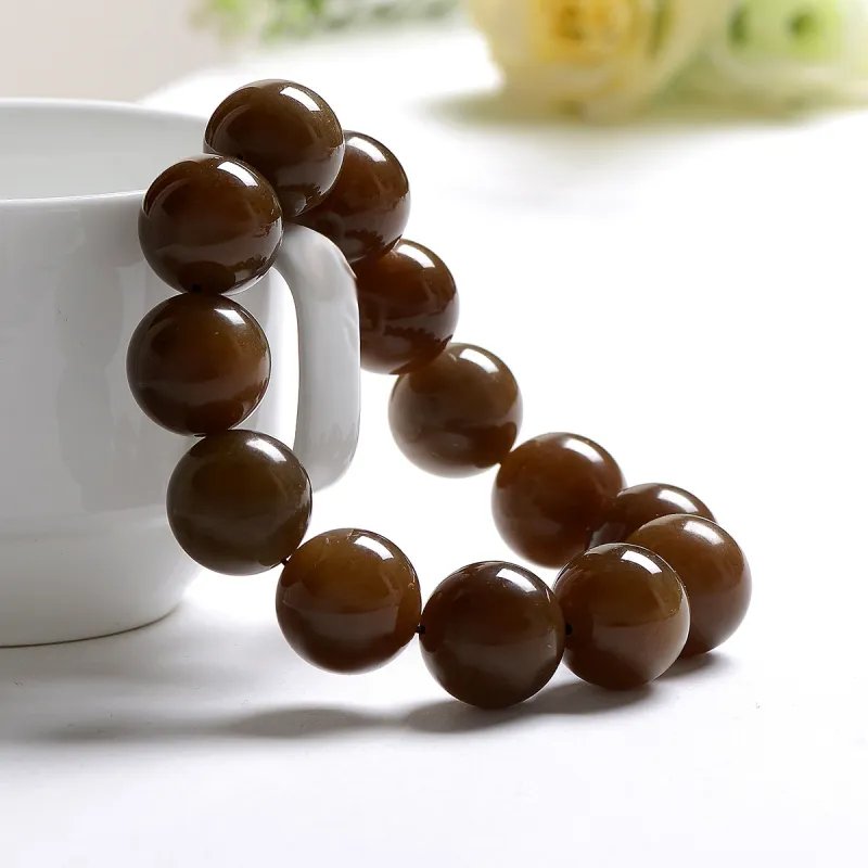 MARY WINDSOR Hetian Jade Bracelets Sugar Jade Men's-4
