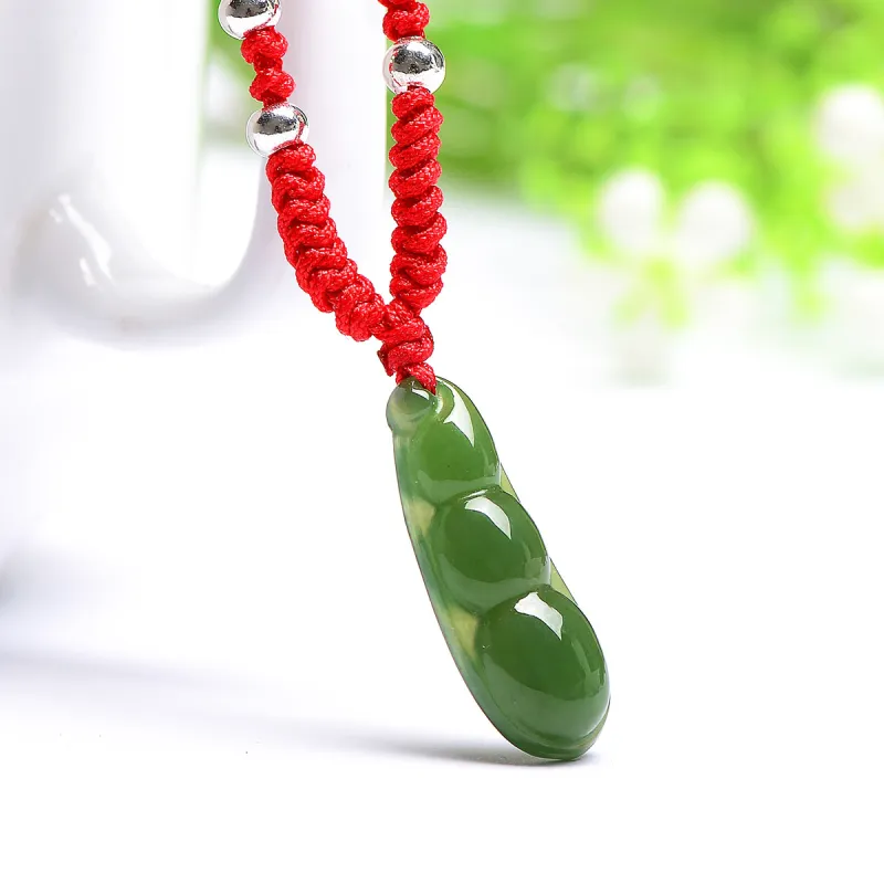 MARY WINDSOR Hetian Jade Pendants Jasper Unisex-3