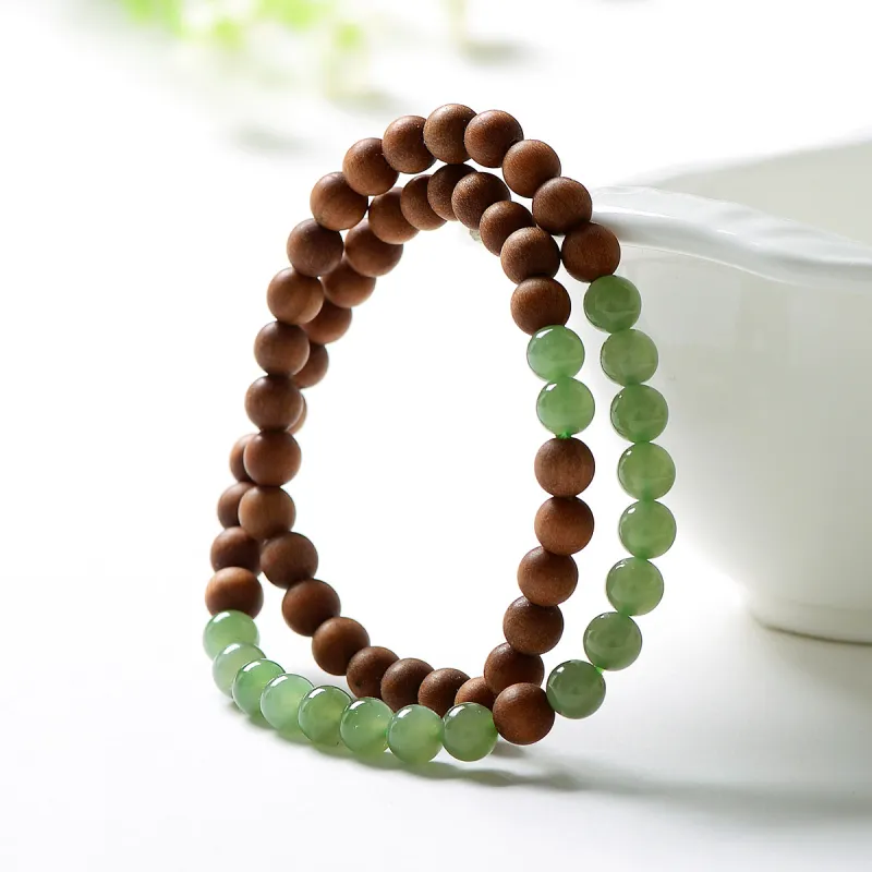 MARY WINDSOR Bracelets Green Jade Unisex-4