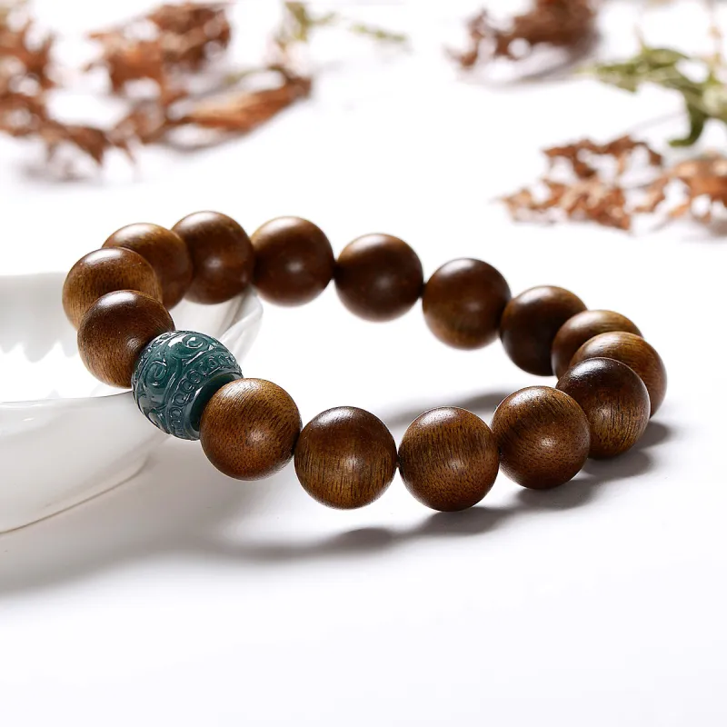 MARY WINDSOR Agarwood Precious Wood Bracelets Unisex-1