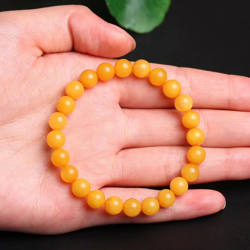 MARY WINDSOR Amber Beeswax Bracelets Unisex-2