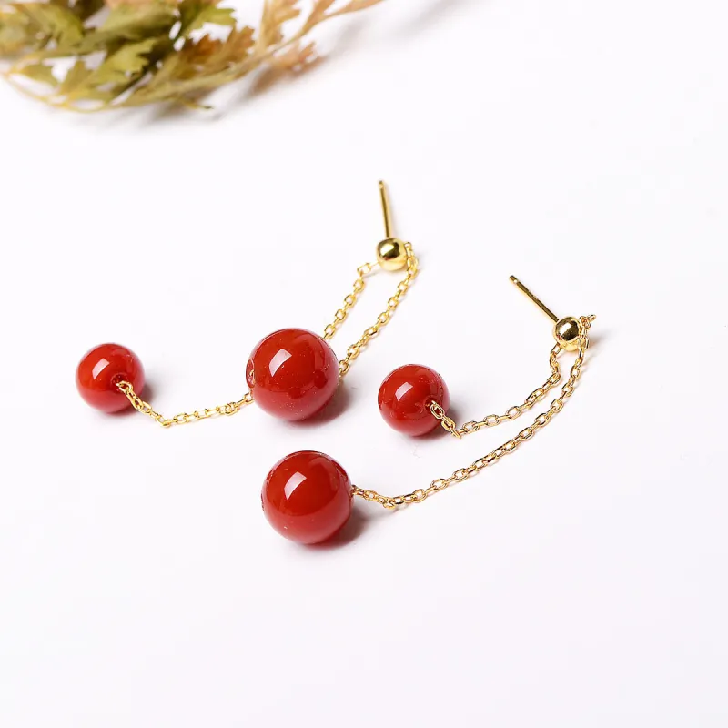 MARY WINDSOR Agate Earrings Women's-4