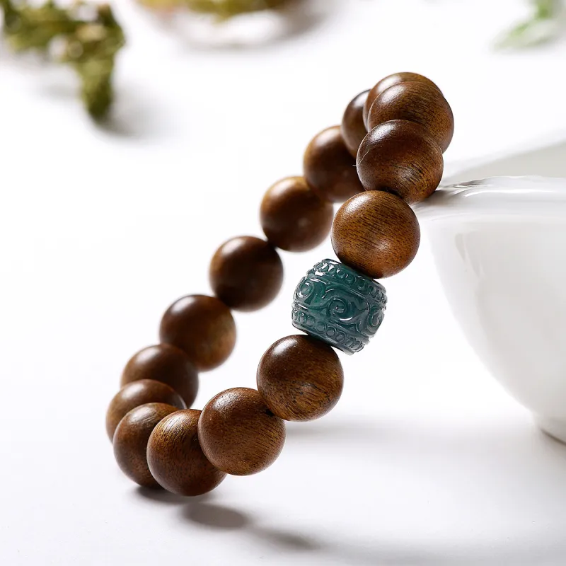 MARY WINDSOR Agarwood Precious Wood Bracelets Unisex-2