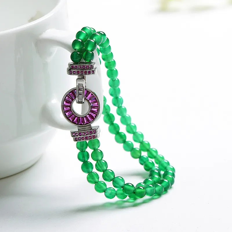 MARY WINDSOR Chalcedony Bracelets Women's-3
