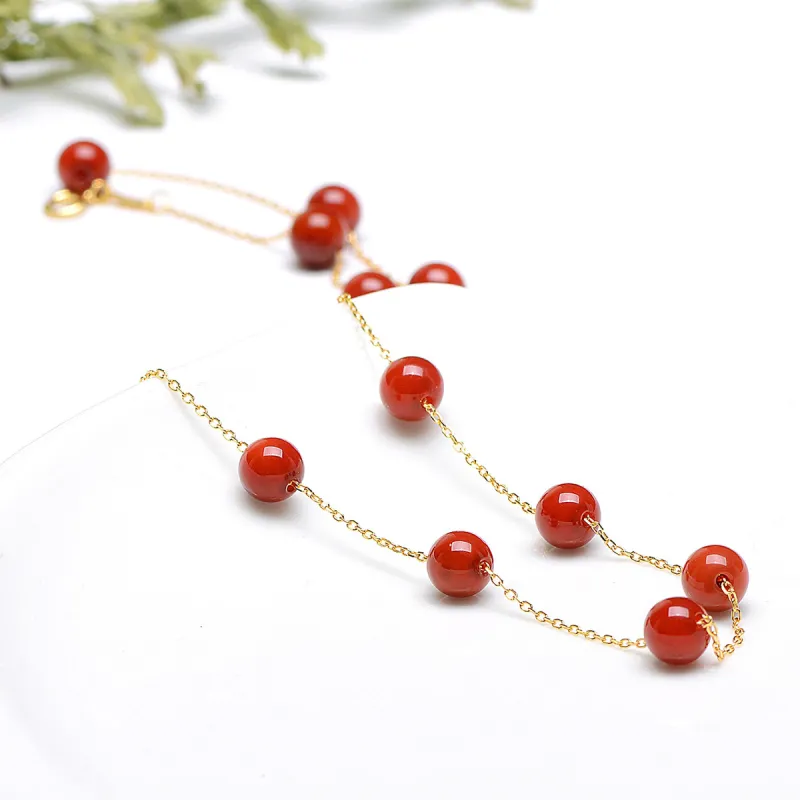 MARY WINDSOR Agate Necklaces Women's-4