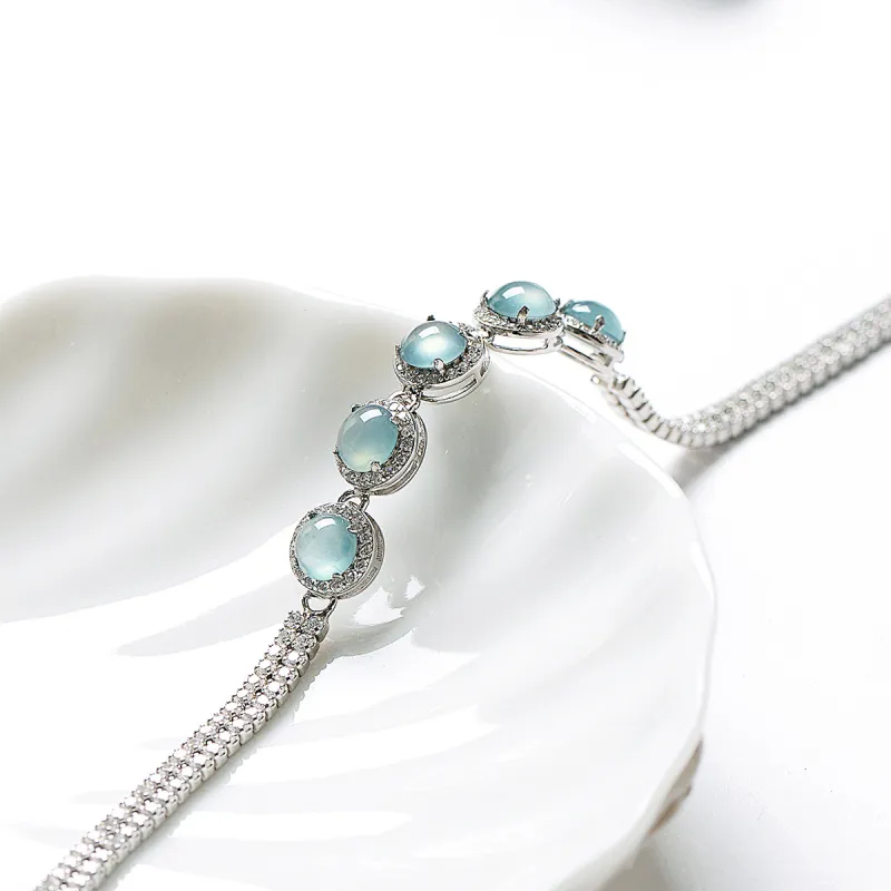 MARY WINDSOR Ice Type Jadeite Bracelets Women's-4