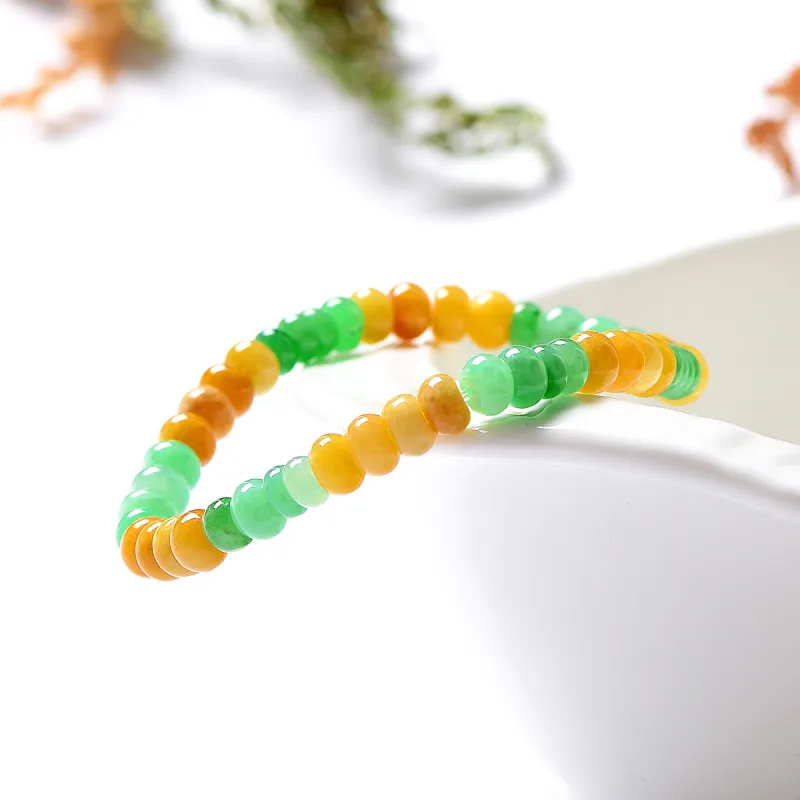 MARY WINDSOR Glutinous Jade Bracelets Unisex-1