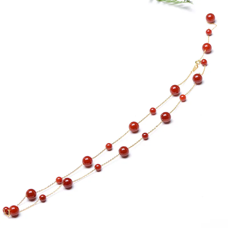 MARY WINDSOR Agate Necklaces Women's-4