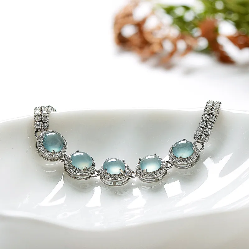 MARY WINDSOR Ice Type Jadeite Bracelets Women's-3
