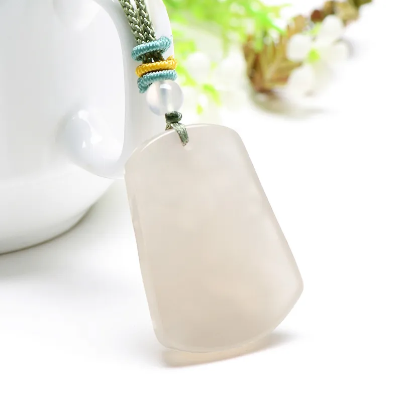 MARY WINDSOR Natural Chalcedony Pendants Men's-4