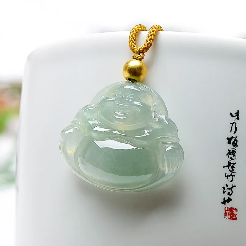 MARY WINDSOR Ice Glutinous Jadeite Necklaces Women's-3