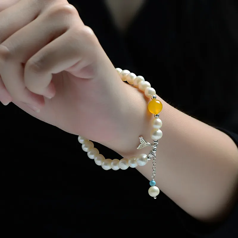 MARY WINDSOR Freshwater Pearl Pearl Bracelets Women's-3