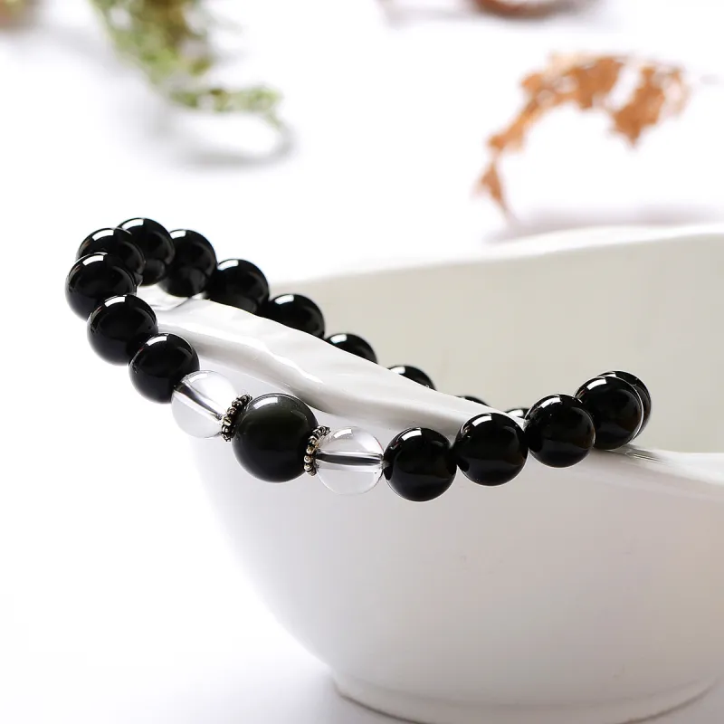 MARY WINDSOR Natural Agate Bracelets Unisex-1
