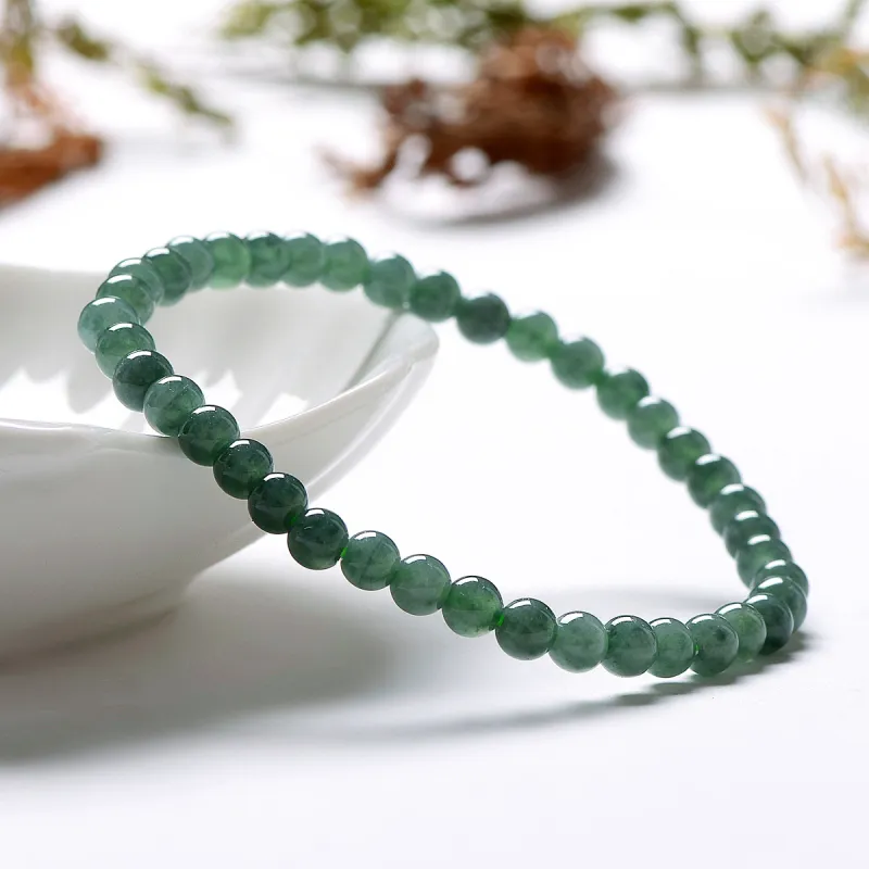 MARY WINDSOR Glutinous Jade Jadeite Bracelets Unisex-4