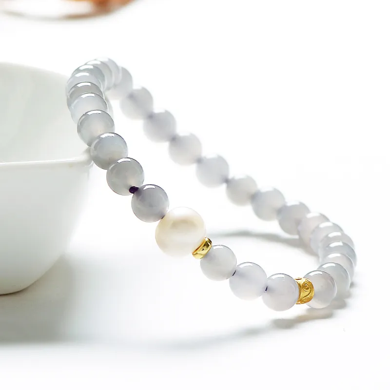 MARY WINDSOR Hetian Jade Bracelets Smoky Purple Women's-3