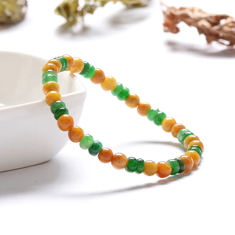 MARY WINDSOR Glutinous Jade Jadeite Bracelets Unisex-2