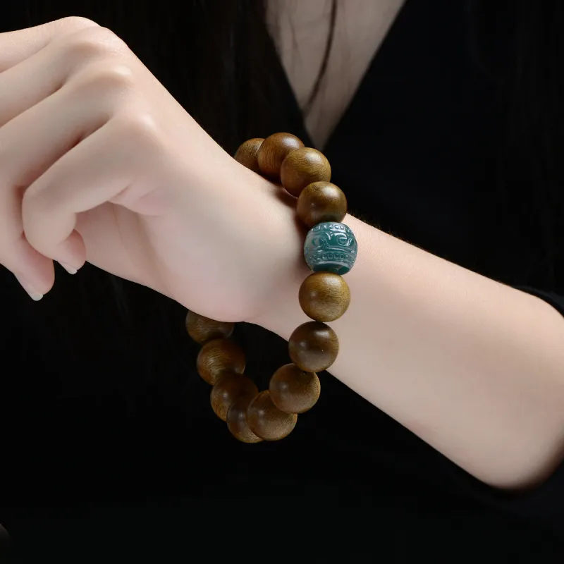 MARY WINDSOR Agarwood Precious Wood Bracelets Unisex-3
