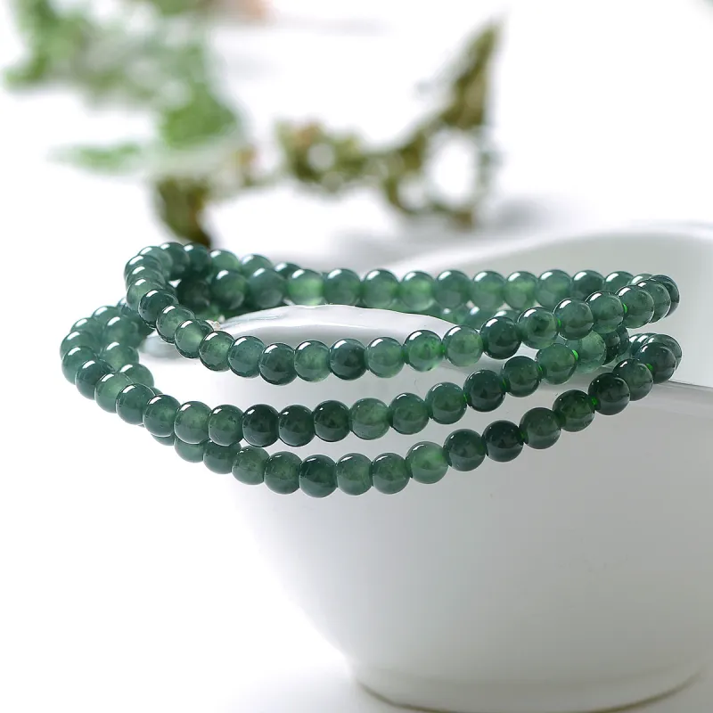 MARY WINDSOR Glutinous Jade Jadeite Bracelets Unisex-1