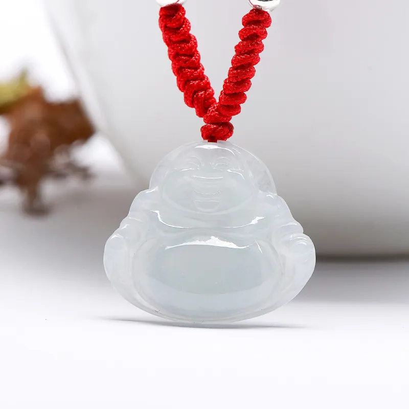 MARY WINDSOR Ice Type Jadeite Pendants Unisex-4
