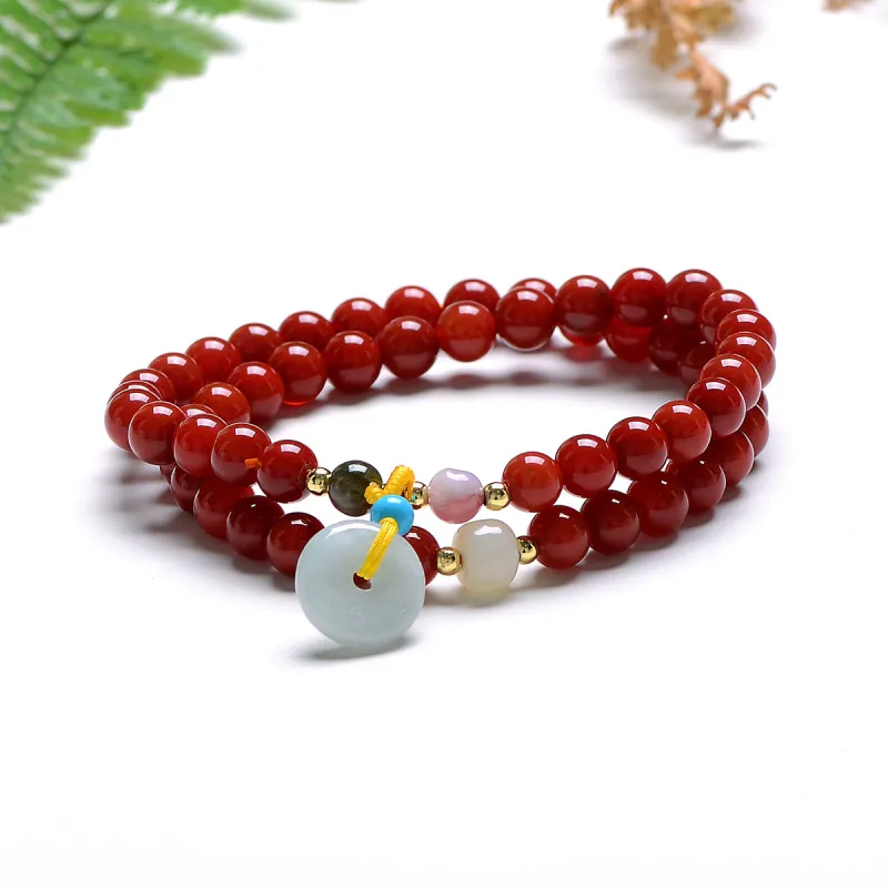 MARY WINDSOR Agate Bracelets Unisex-3