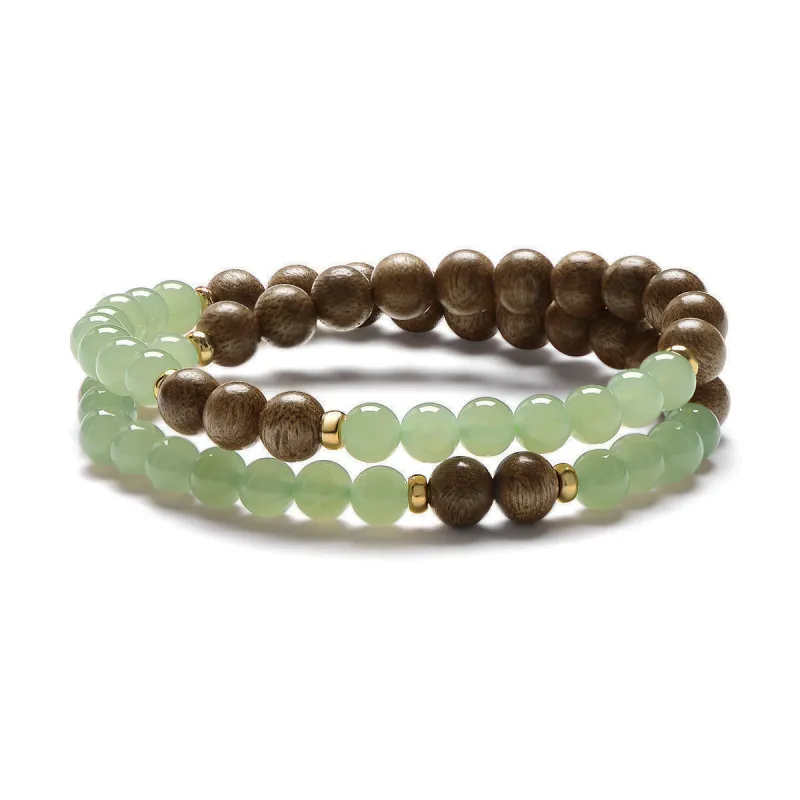 MARY WINDSOR Hetian Jade Bracelets Pale Greenish White Jade Unisex-1