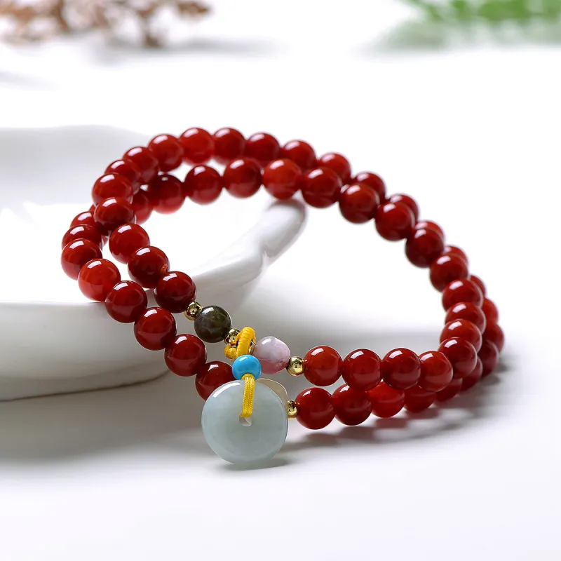 MARY WINDSOR Agate Bracelets Unisex-2