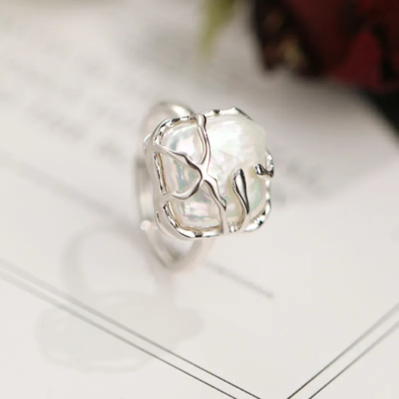 MARY WINDSOR Pearl Rings Women's-2