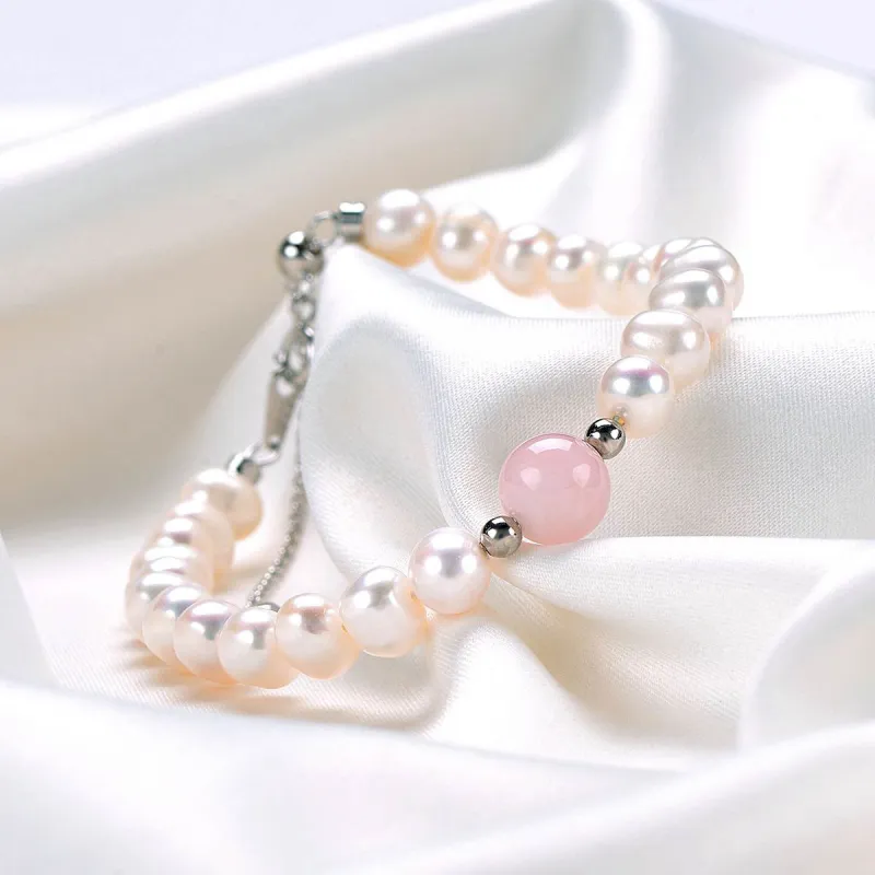 MARY WINDSOR Freshwater Pearl Bracelets Unisex-4