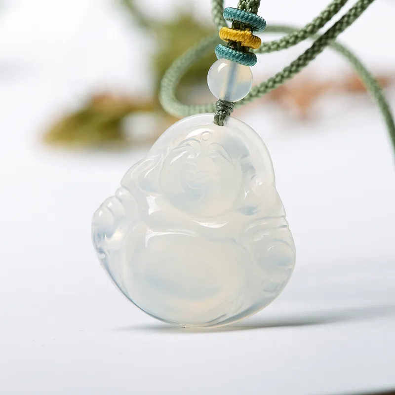 MARY WINDSOR Chalcedony Necklaces Unisex-2